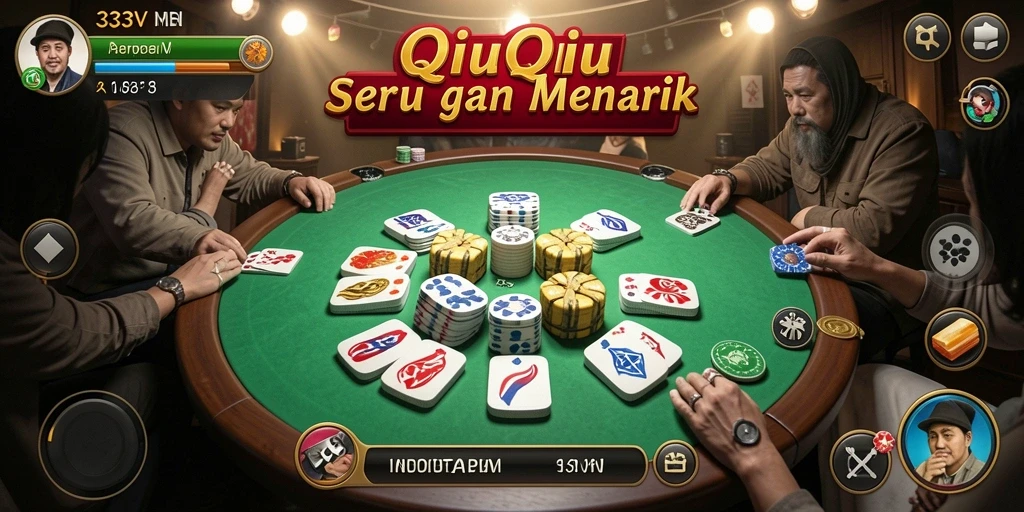 Screenshot gameplay QiuQiu yang mendebarkan dari 333V.