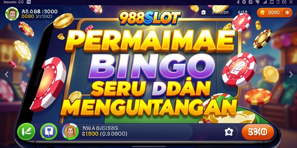 Screenshot gameplay 988SLOT yang menampilkan serunya permainan Bingo.