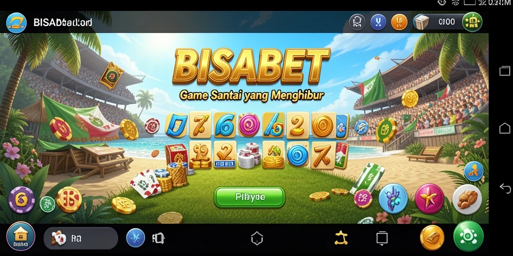 Gameplay BISABET yang penuh warna dan menghibur.