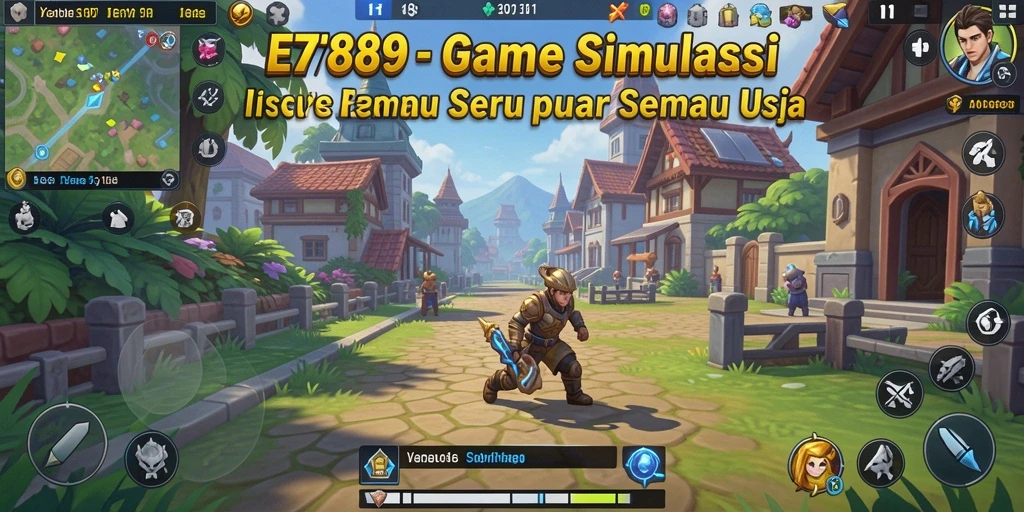 Tampilan gameplay seru EE789 dengan interaksi mendetail.