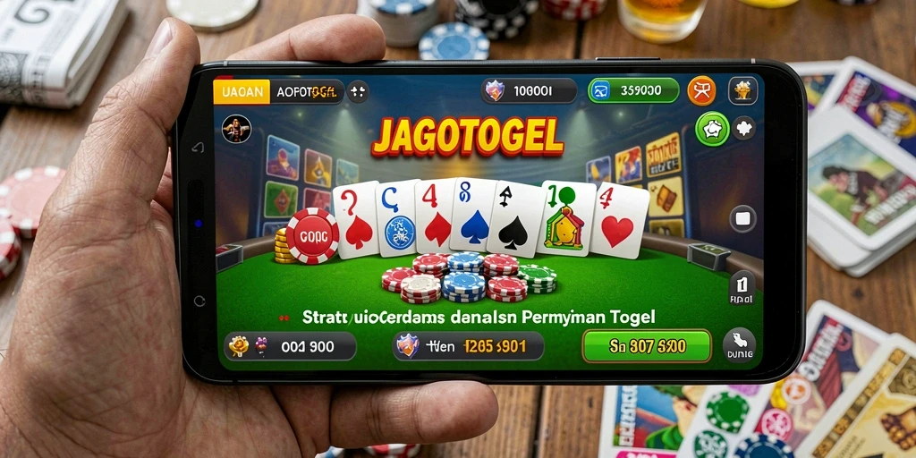 Screenshot JAGOTOGEL, menampilkan gameplay strategi inovatif.