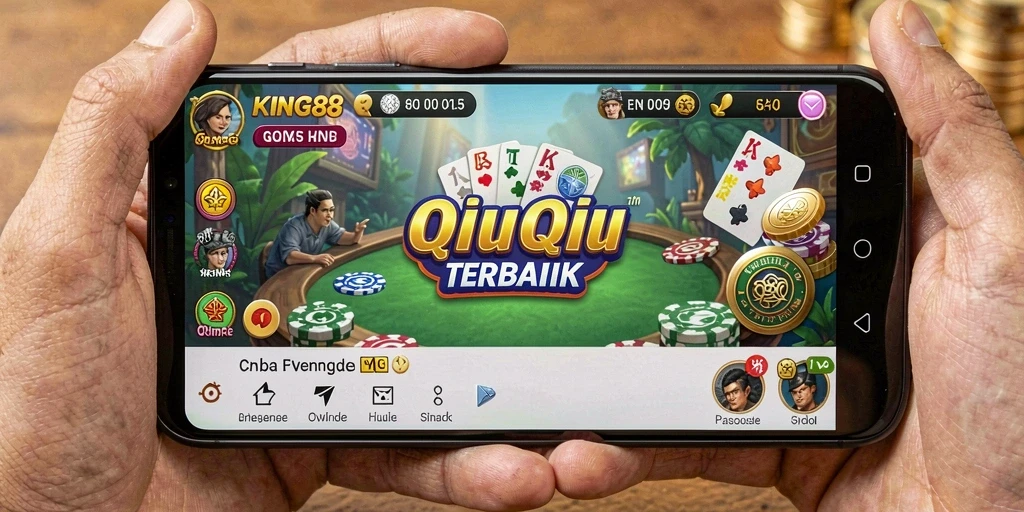 Tampilan gameplay QiuQiu yang menarik di KING88.